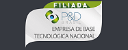 Selo de Empresa Filiada P&D Brasil.